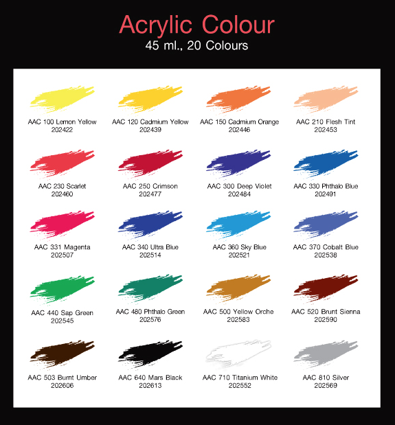 Renaissance Acrylic Color 45ml