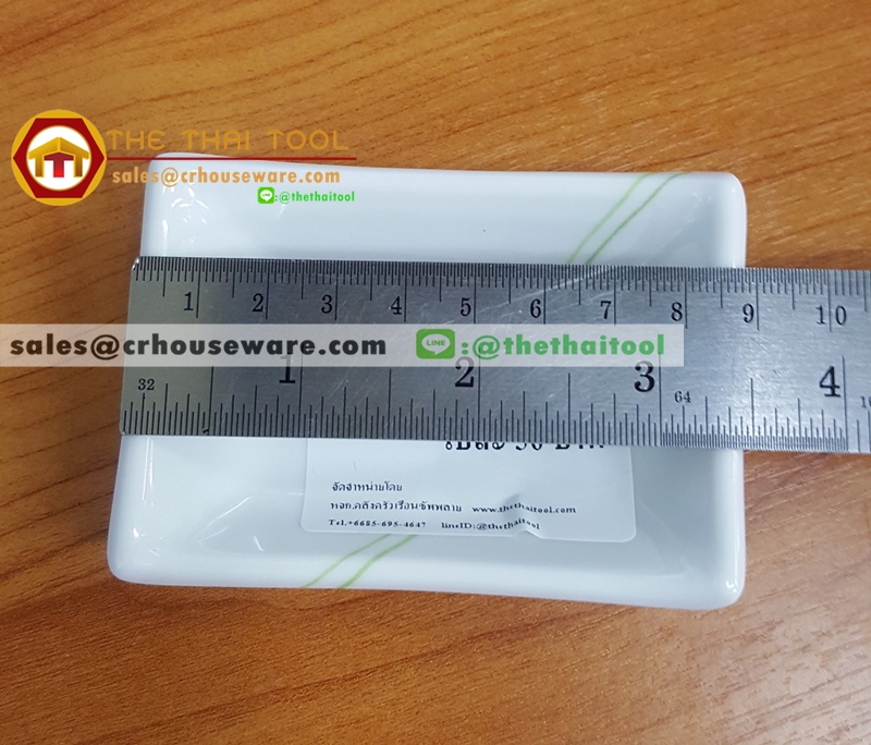 ถ้วยน้ำจิ้ม 3.5*2.5 นิ้ว Rect ss plate รหัส ML-W-53,ถ้วยน้ำจิ้มร้านอาหารญี่ปุ่น