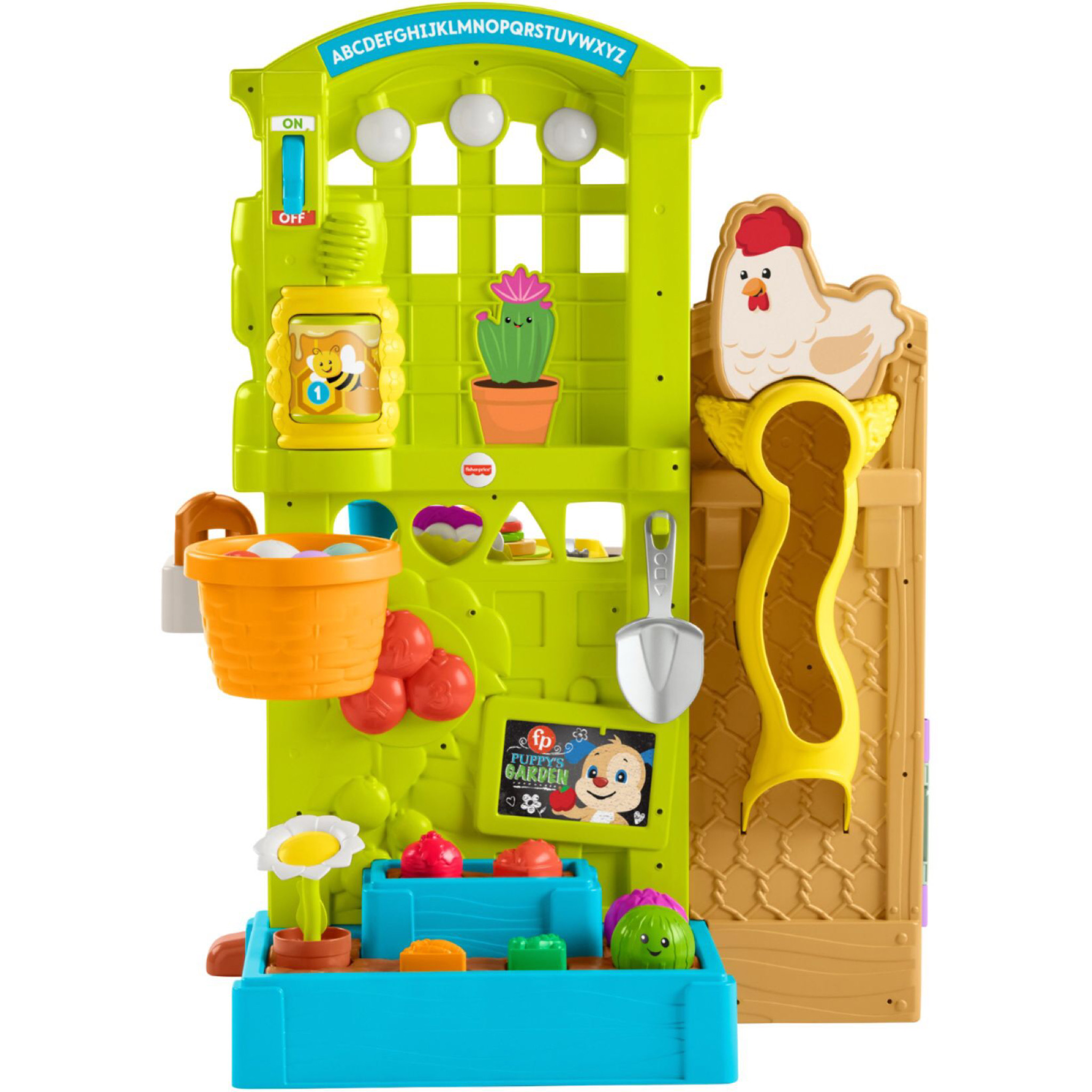 Fisher Price Laugh & Learn Grow-the-Fun Garden to Kitchen ของเล่นทำอาหาร
