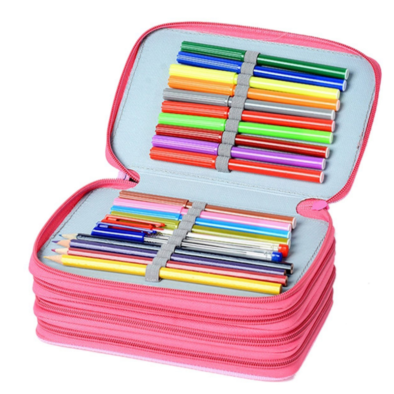 กระเป๋าดินสอสี กล่องเครื่องเขียน 3 ซิป และ 4 ซิป