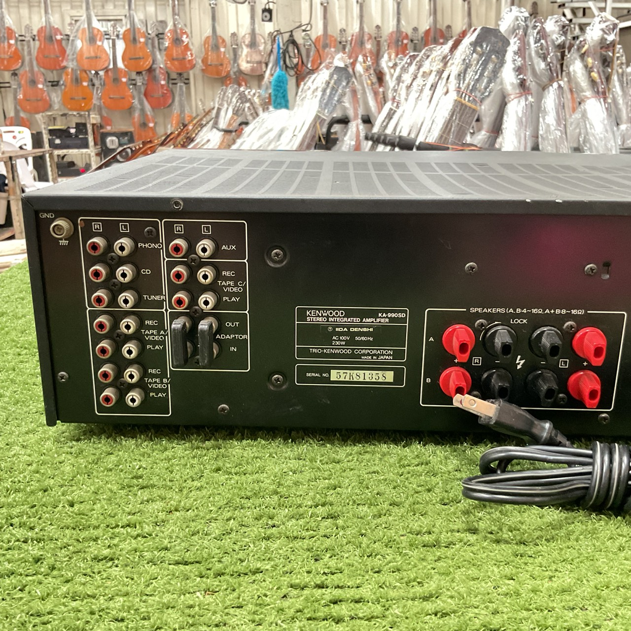 เครื่องขยายเสียง KENWOOD : KA-990SD สินค้าไม่พร้อมใช้งาน (ต้องซ่อม)