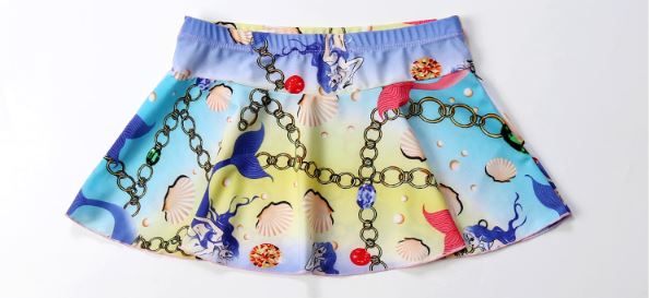 พร้อมส่ง ชุดว่ายน้ำ ผู้ใหญ่ เซ็ต4ชิ้น สีฟ้า สุดคุ้ม สามารถใส่แยกชิ้นได้