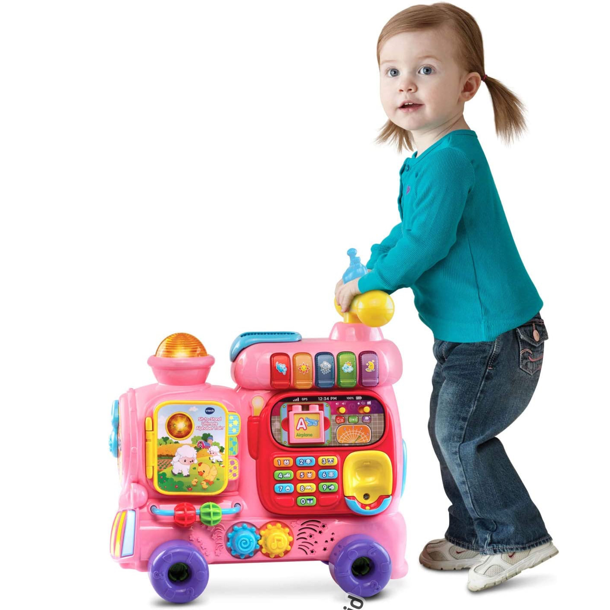 VTech Sit-to-Stand Ultimate Alphabet Train Pink