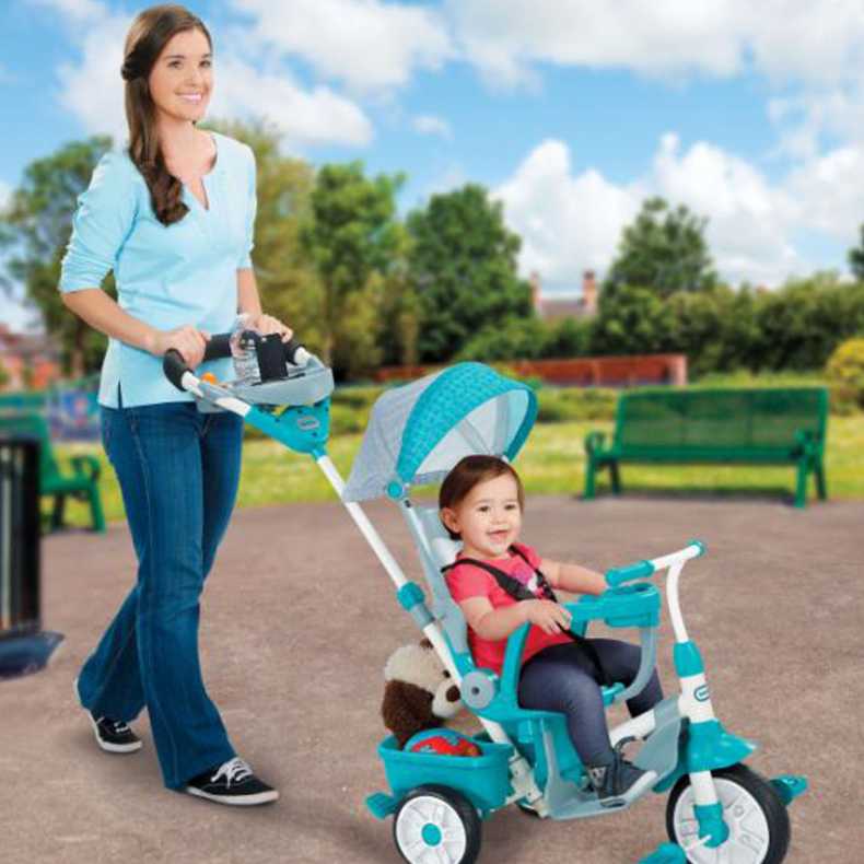 รถจักรยาน Little Tikes Perfect Fit 4-in-1 Trike, Teal รา