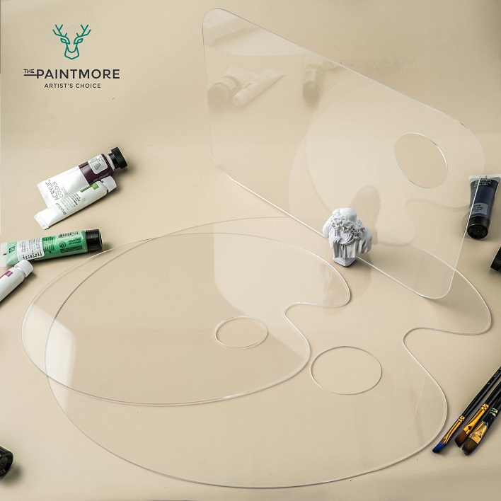 จานสีอะคริลิคใส Paintmore