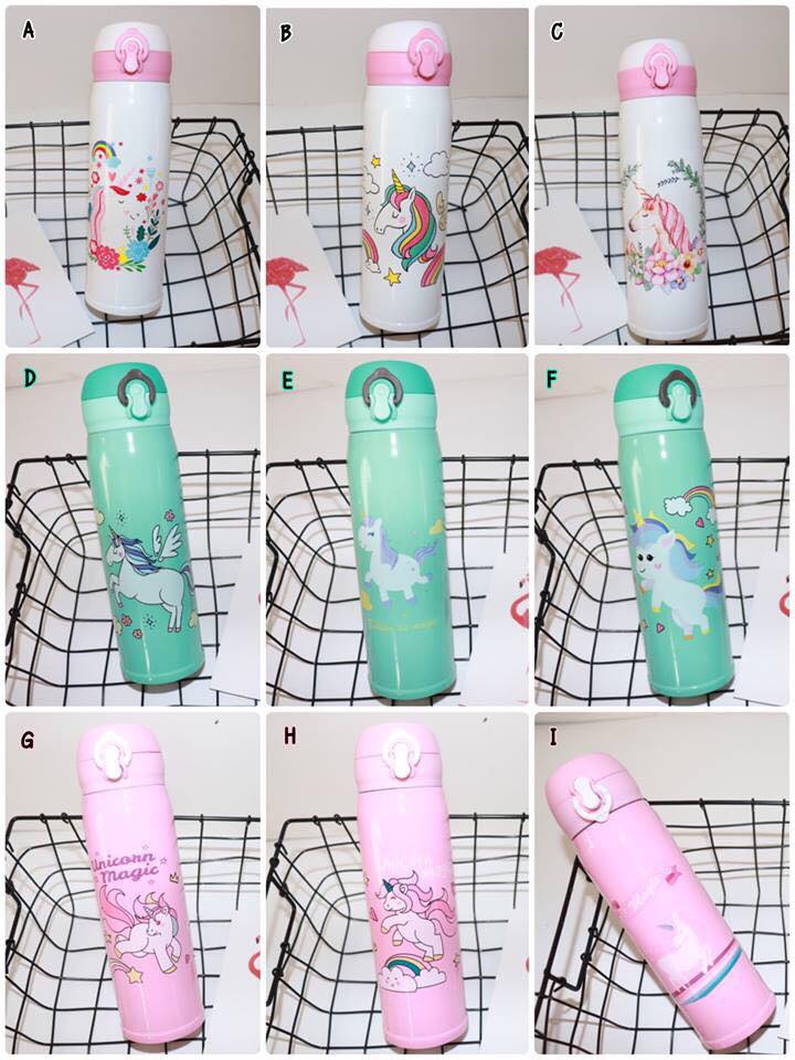 กระบอกน้ำ ลายยูนิคอน