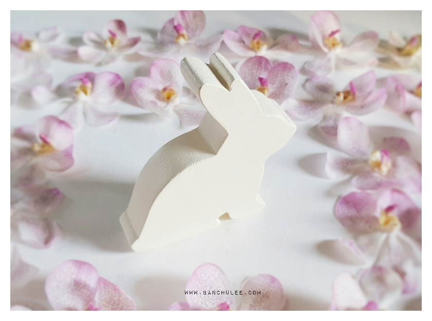 Wooden Bunny - Shredded Wheat