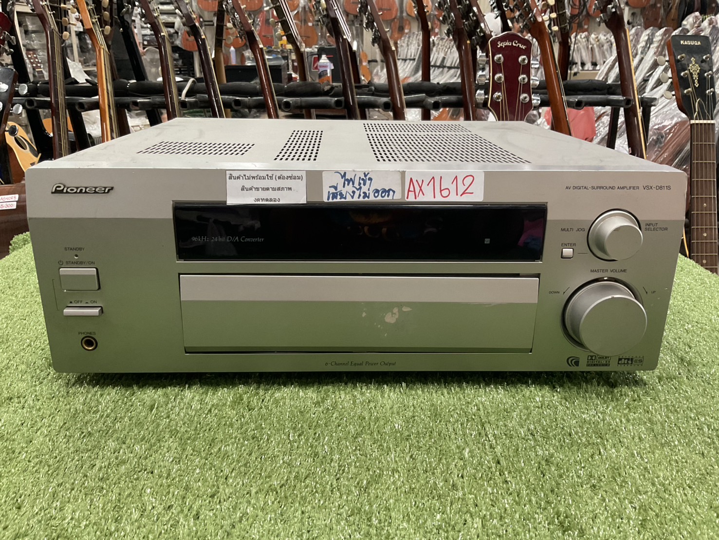 เครื่องขยายเสียง Pioneer : VSX-D811S สินค้าไม่พร้อมใช้งาน(ต้องซ่อม)