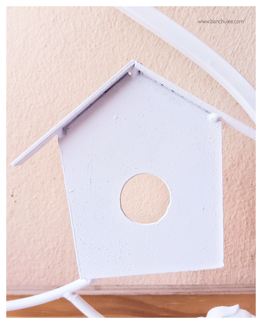 Shabby Chic Metal Shelf ชั้นวางของ โลหะ สีขาว