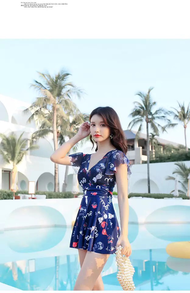 ชุดว่ายน้ำ3xl เซต 2ชิ้นชุด+ขาสั้นด้านใน รอบอก 36-42รอบเอว 32-38 สะโพก 40-46 ยาว 35 นิ้วผ้าดีงานสวยค่ะ