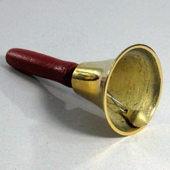 กระดิ่งด้ามไม้แดง 3 นิ้ว