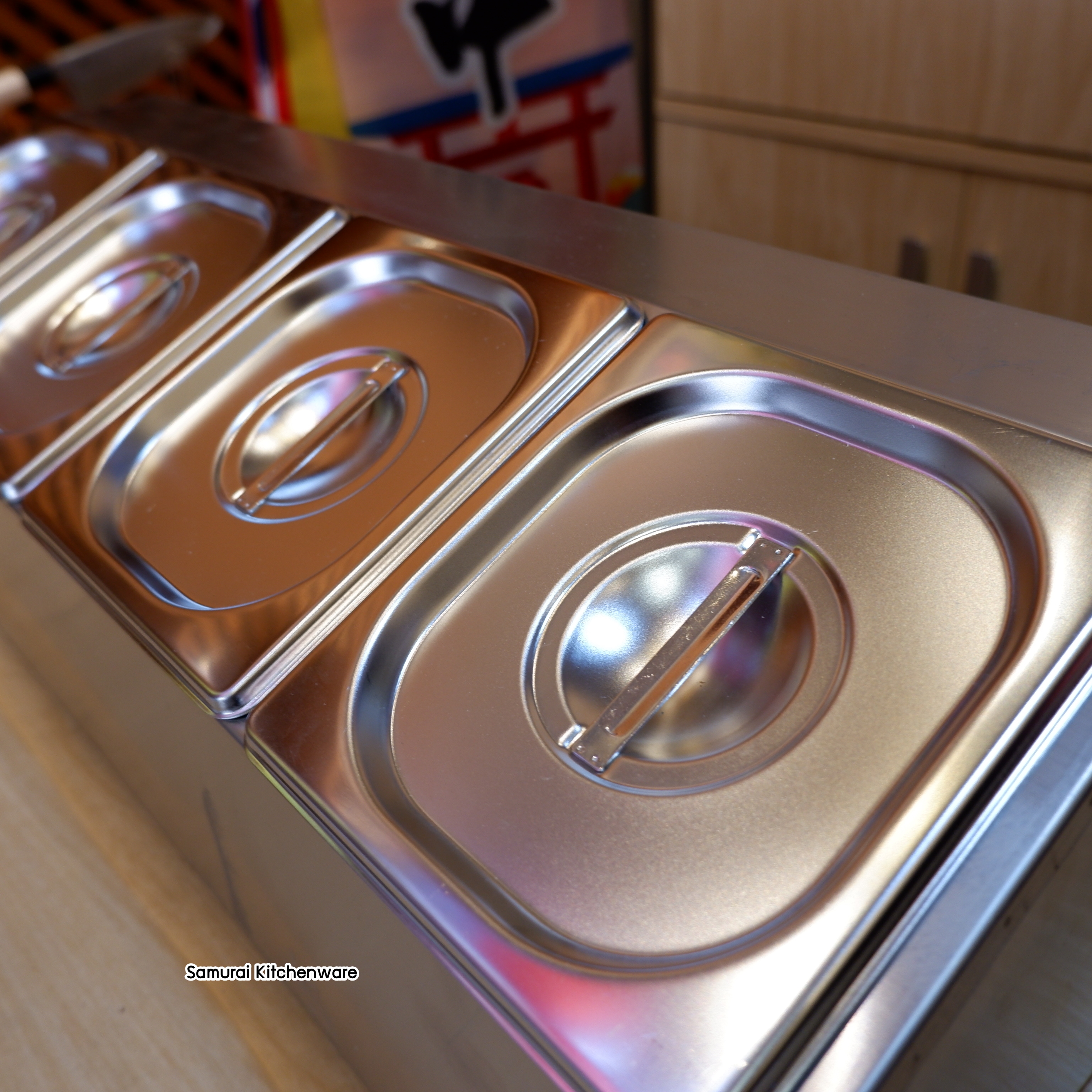 ถาดท็อปปิ้ง สแตนเลส เกรด 304 รุ่น TOP-101