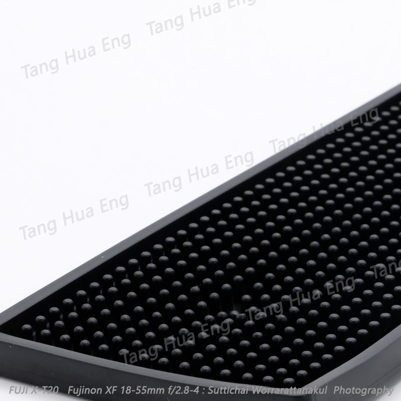 ยางรองแก้ว ขนาด 4x28 นิ้ว สีดำ BMAT-XL-BLK