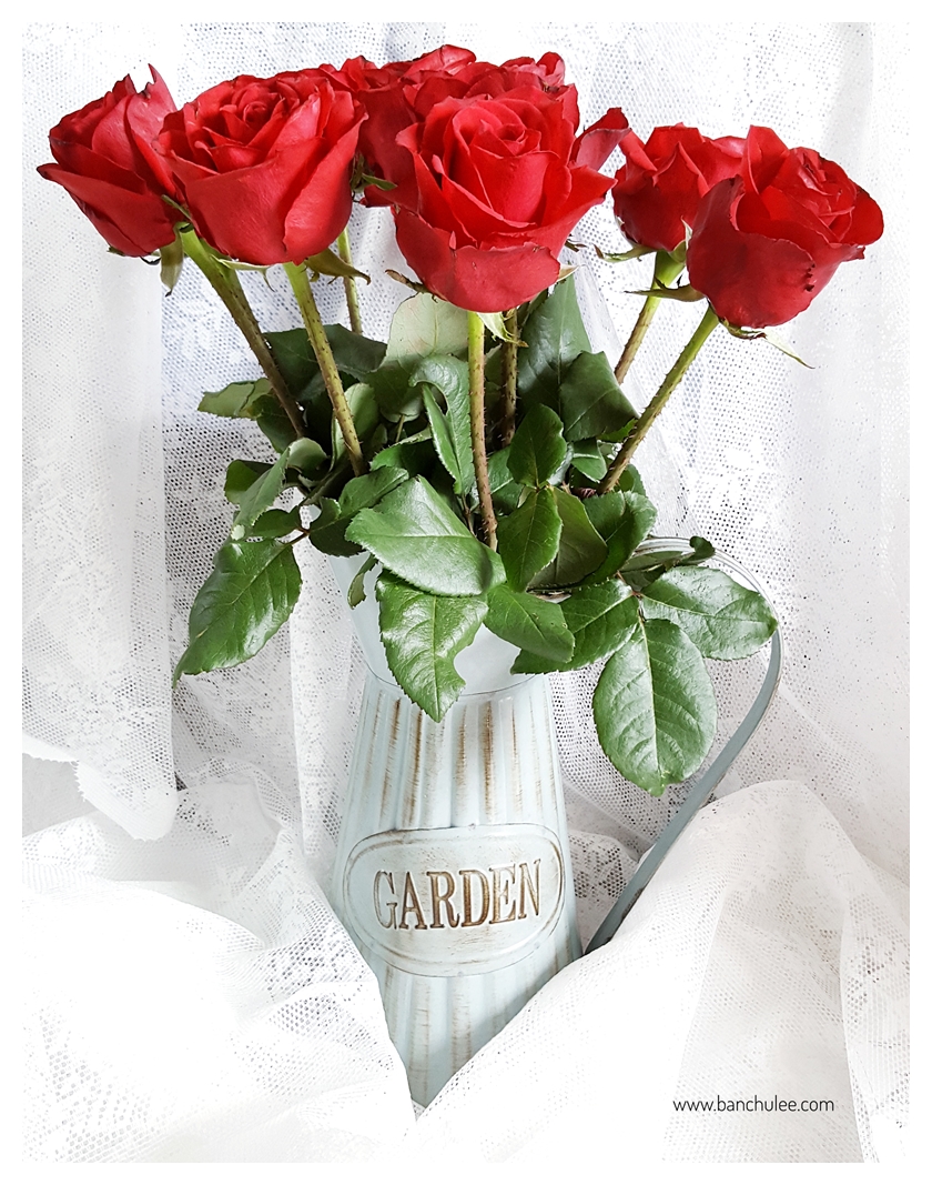 "GARDEN" Tin Vase