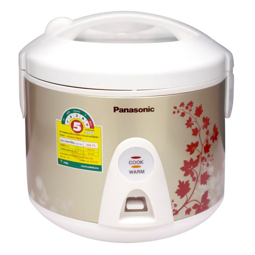 Panasonic หม้อหุงข้าวอุ่นทิพย์ 1.8ลิตร รุ่น SR-TEG18A (MM)