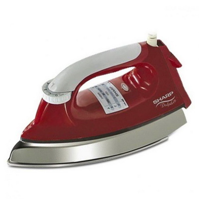 Sharp เตารีด กำลังไฟ 1,000 วัตต์ รุ่น ดอลฟิน AM-565T สีแดง