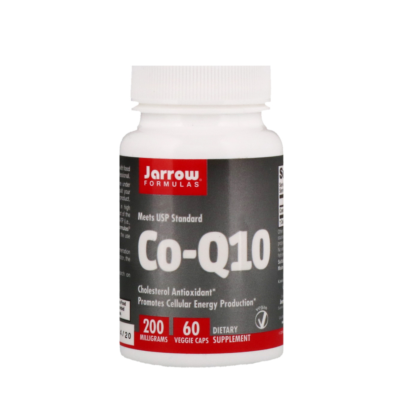 (Pre-order)Jarrow Formulas CoQ10 Phramaceutical Grade 200 mg/60 capsบำรุงผิวพรรณให้ดูสดใสเปล่งปลั่ง ชะลอการเสื่อมสภาพของเซลล์ผิว ช่วยเพิ่มพลังงานให้กับเซลล์