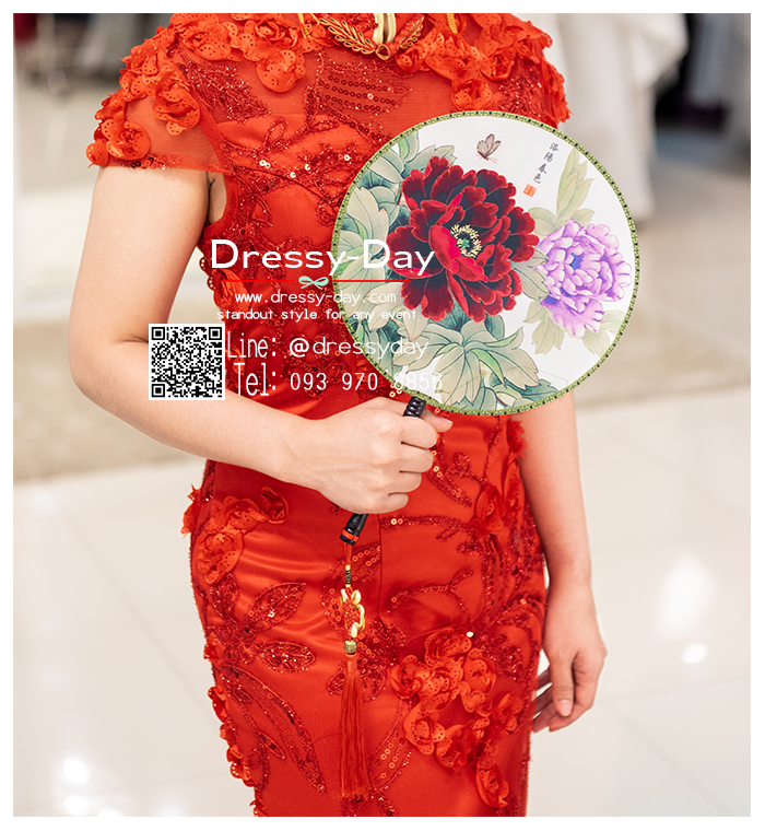 พัดเจ้าสาว หรูๆ พร้อมส่ง ของใช้จำเป็นในงานแต่งจีนของฝ่ายหญิง