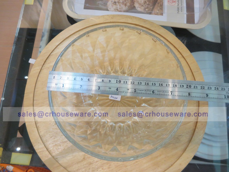 Diamond Bowl 8" 013-P00124 ชามแก้ว