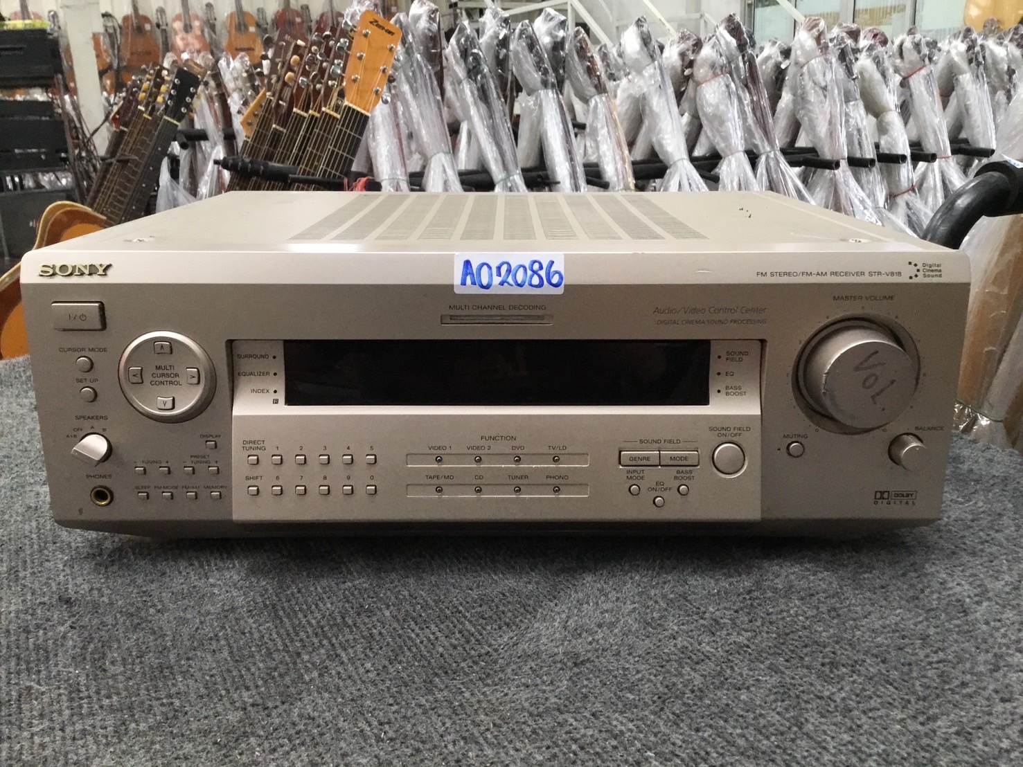 เครื่องขยายเสียง SONY : STR-V818