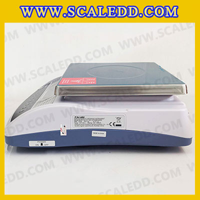 เครื่องชั่งน้ำหนักดิจิตอล พิกัดน้ำหนัก 15กิโลกรัม ยี่ห้อ TSCALE รุ่น QHW ความละเอียด0.1g (เครื่องชั่งผ่านตรวจรับรองจากสำนักชั่งตวงวัด)