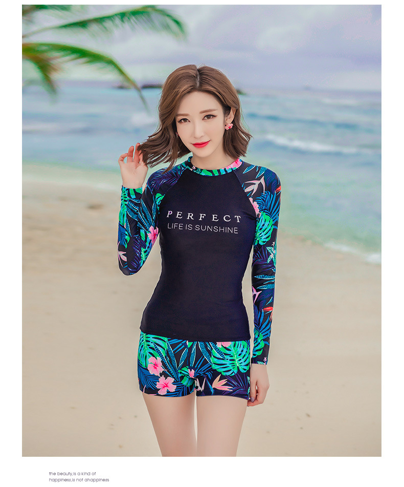 ชุดว่ายน้ำผู้หญิงเซต3 ชิ้น 3xl กัน uv รอบอก36-42 กางเกงและกระโปรงรอบเอว 32-36 สะโพก38-46 นิ้วยาว 13 นิ้วค่ะ ผ้าดี งานสวยมากๆค่ะ