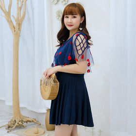 ชุดว่ายน้ำ เซต 2 ชิ้น ชุด+กางเกง รอบอก 40-46 รอบเอว 34-40 สะโพก 40-50 นิ้ว ยาว 35 นิ้ว พลางพุงดีใส่สบายค่ะ