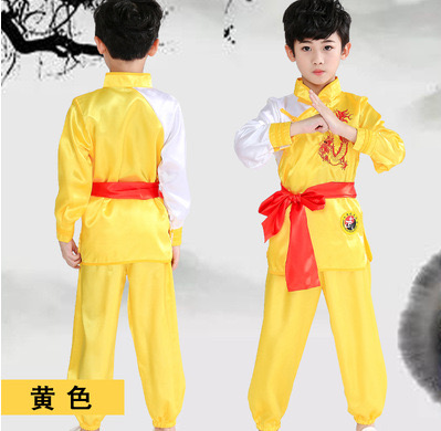 พร้อมส่ง ชุดจีน กังฟู ลายมังกร+ผ้าผูกเอว