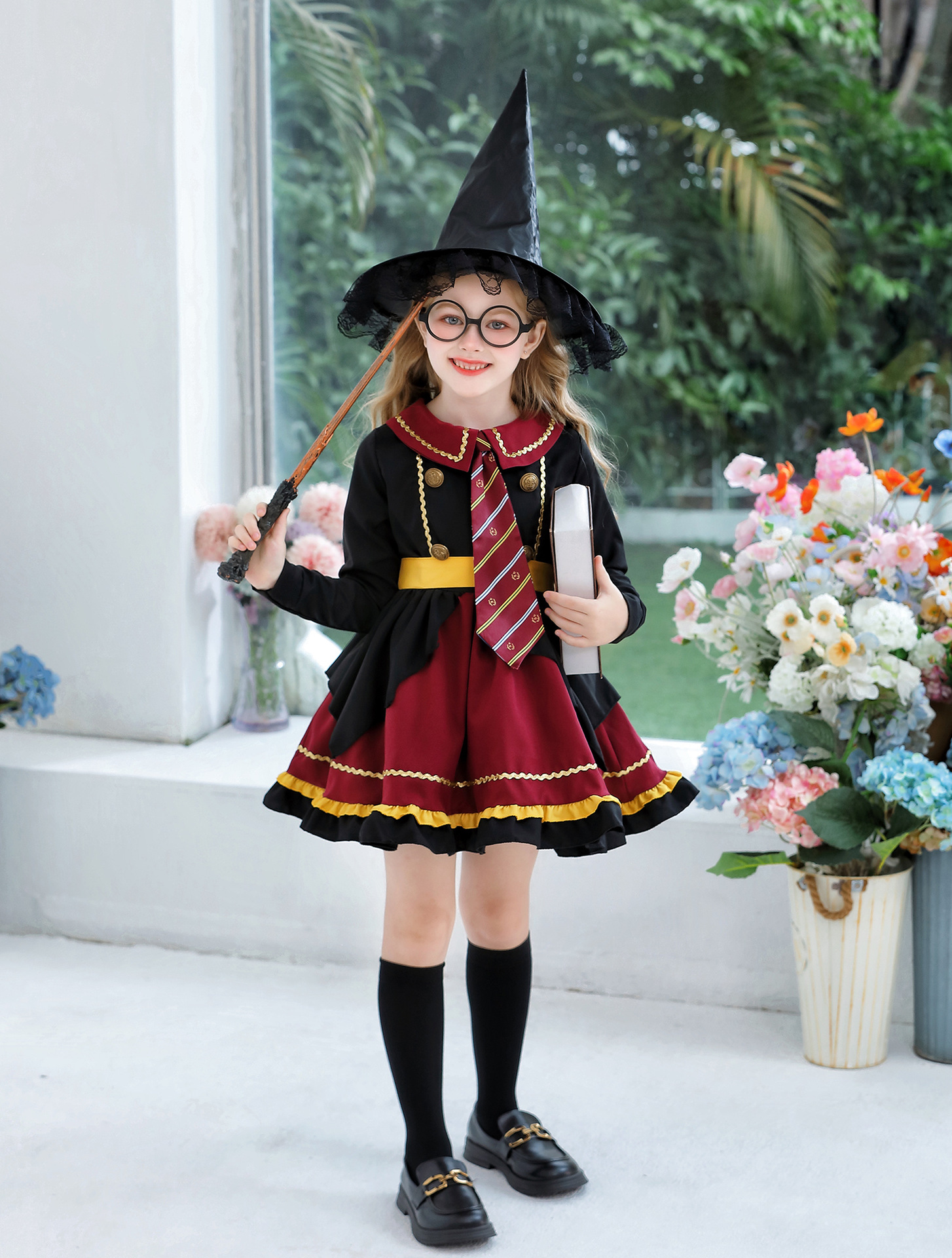 ชุดฮาโลวีนเด็กผู้หญิง haloween แฟนซีชุดกระโปรง