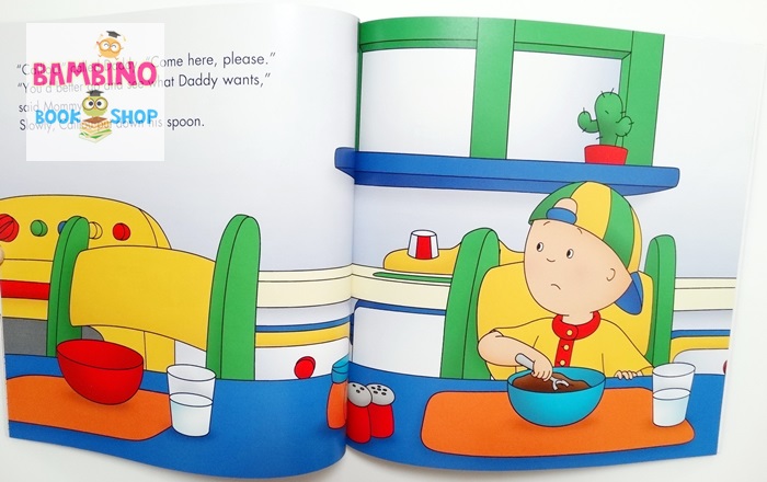 หนังสือนิทานคายู "คายูเก็บของเล่นเข้าที่" / Caillou: Puts Away His Toys