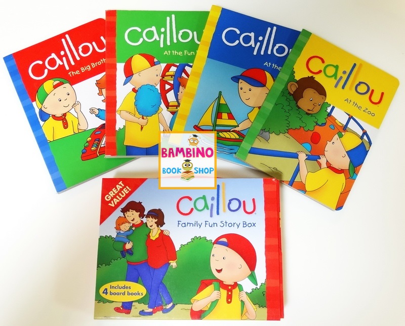 ชุดหนังสือคายู ' ครอบครัวสุขสันต์ ' / Caillou: Family Fun Story Box