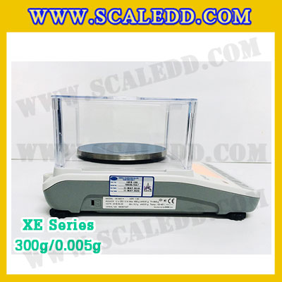 เครื่องชั่งดิจิตอลทศนิยม3ตำแหน่ง รุ่น XE 300g x 0.005g เครื่องชั่ง300g เครื่องชั่งน้ำหนัก 300g เครื่องชั่งละเอียดสูง300g ตาชั่ง300g เครื่องชั่ง300g ค่าละเอียด 0.005g ยี่ห้อ CAS รุ่น XE