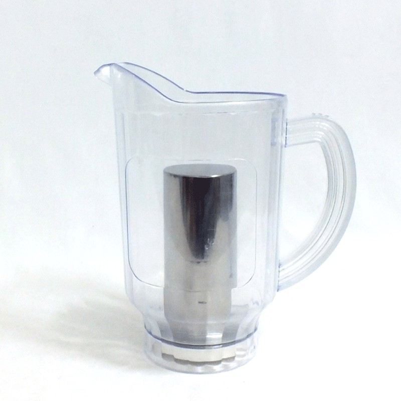 เหยือกน้ำพลาสติก มีแกนใส่น้ำแข็ง 60 ออนซ์ ( Ice core pitcher )