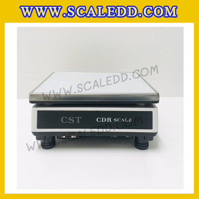 เครื่องชั่งน้ำหนักดิจิตอล พิกัดน้ำหนัก15kg ยี่ห้อ CST รุ่น CDR ความละเอียด1g (เครื่องชั่งผ่านตรวจรับรองจากสำนักชั่งตวงวัด)