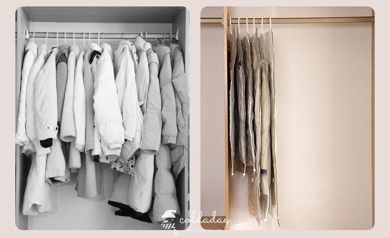 Vacuum Bag for Coat ถุงสูญญากาศสำหรับเสื้อโค้ท เสื้อกันหนาว