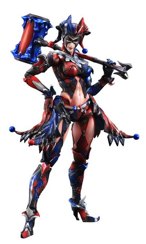 DC Comics VARIANT Play Arts Kai Harley Quinn