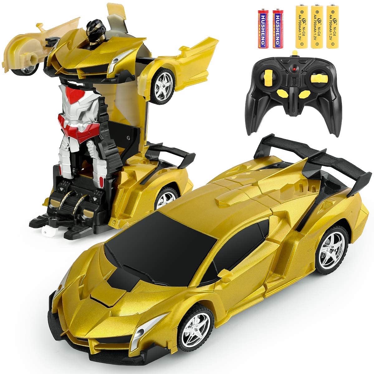 Remote Control Car Transforming Robot, BIFYTON