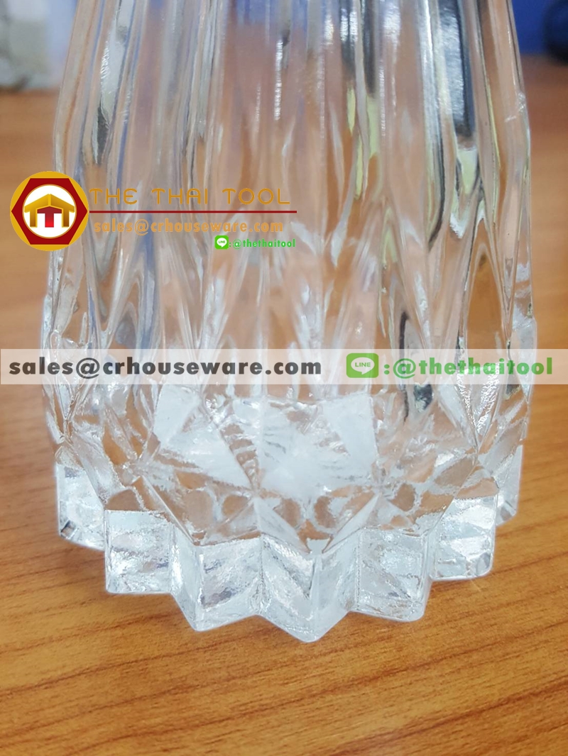 ขวดน้ำหอมเพชร 150 มล. รหัส : 005-J499 Perfume bottle Diamond shape 150 ml. Code : 005-J499