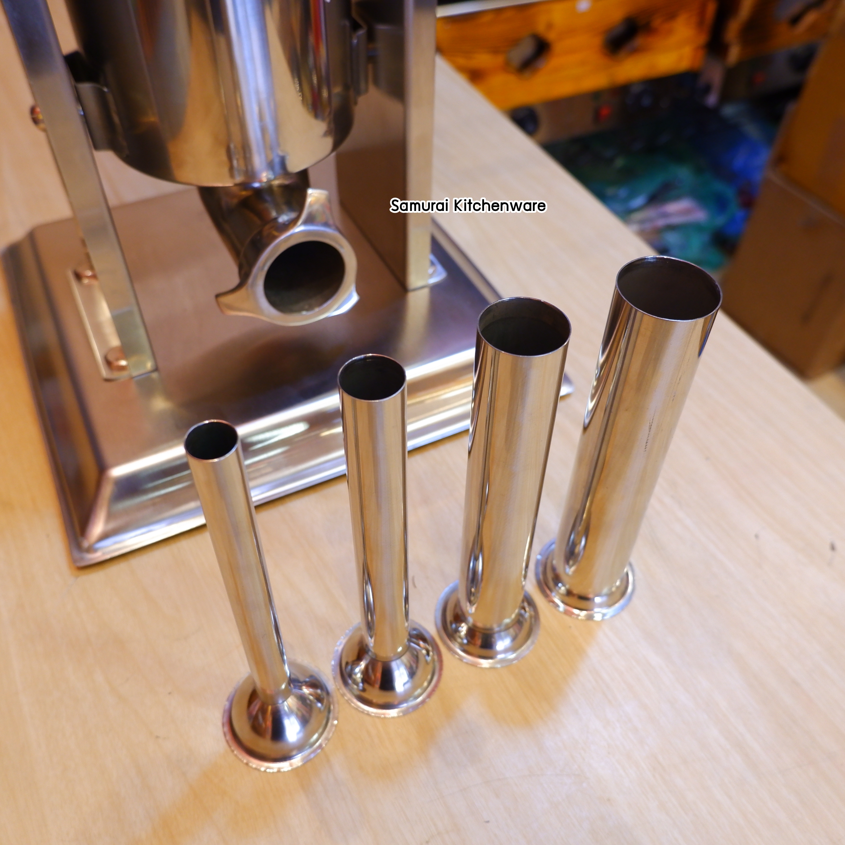 เครื่องทำไส้กรอก เครื่องอัดไส้กรอก เครื่องยัดไส้กรอก (3 ลิตร)