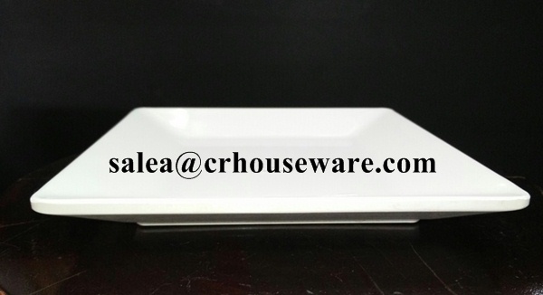 SQUARE PLATE 7" จานทรงสีเหลี่ยม หนาพิเศษ 017-P2050