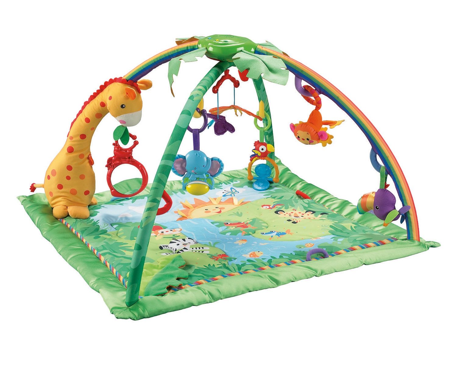 เบาะรองนอน Fisher Price Rainforest Melodies & Lights Deluxe Gym (พร้อมส่ง)