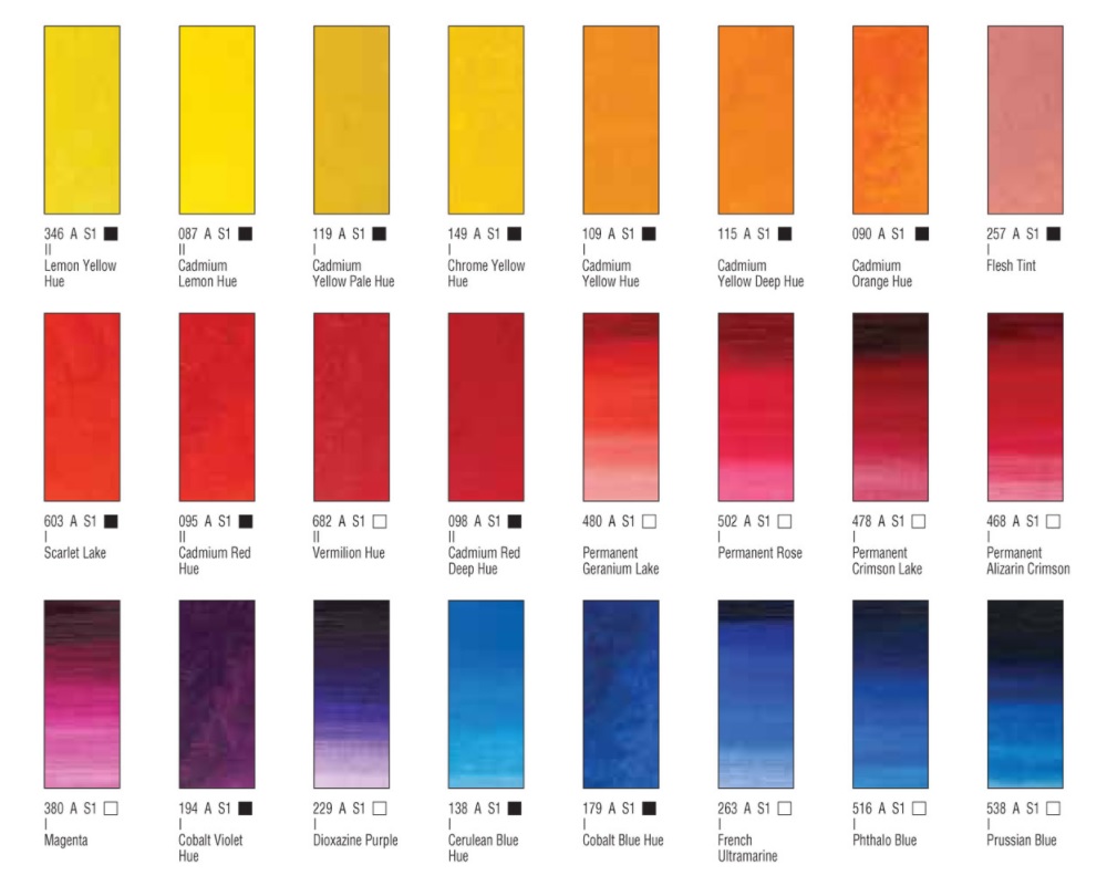 Winsor Winton Oil Color