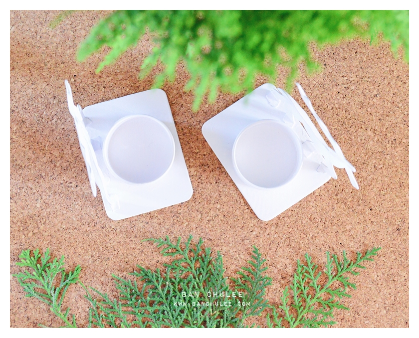 White Reindeer Candle Holders เชิงเทียนกวางสีขาว