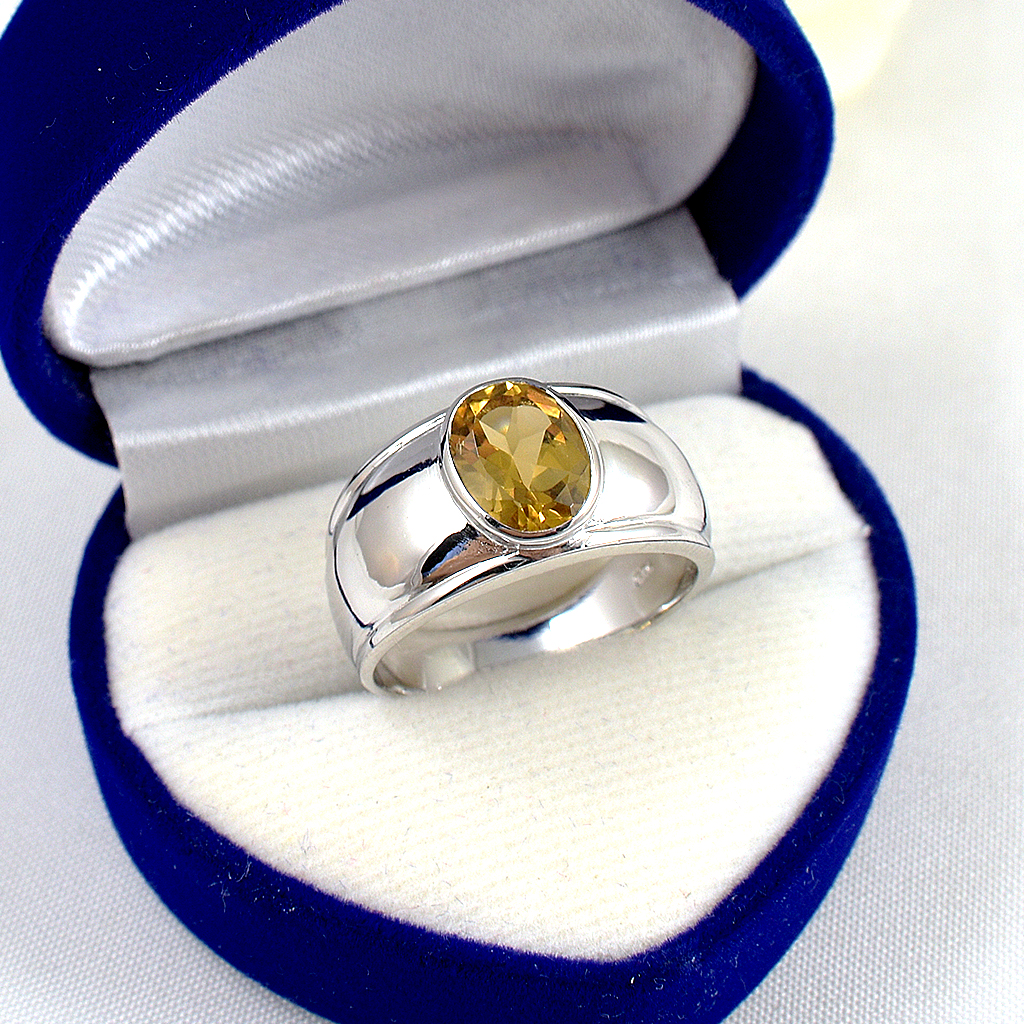 แหวนเงินแท้ราคาถูกชุบทองคำขาว พลอยแท้คอนยัคควอทซ์ 1.85 กะรัต งานประณีตสวยงาม สั่งผลิตค่ะ