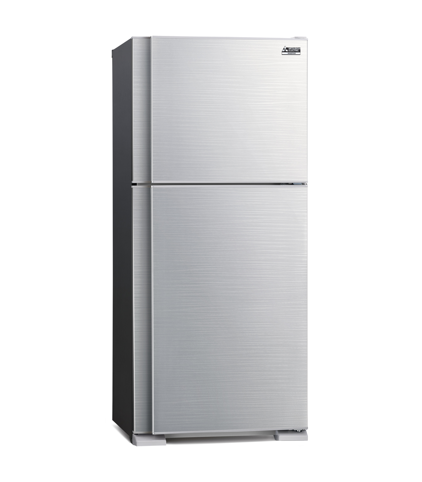 Mitsubishi ตู้เย็น 2 ประตู 12.2 คิว INVERTER รุ่น MR-F38EJ-SLW (สีซิลเวอร์ เวฟ ไลน์)