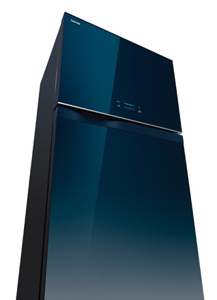 Toshiba ตู้เย็น อินเวอร์เตอร์ 2ประตู 21.8Q รุ่น GR-WG73KDAZ สีGradition