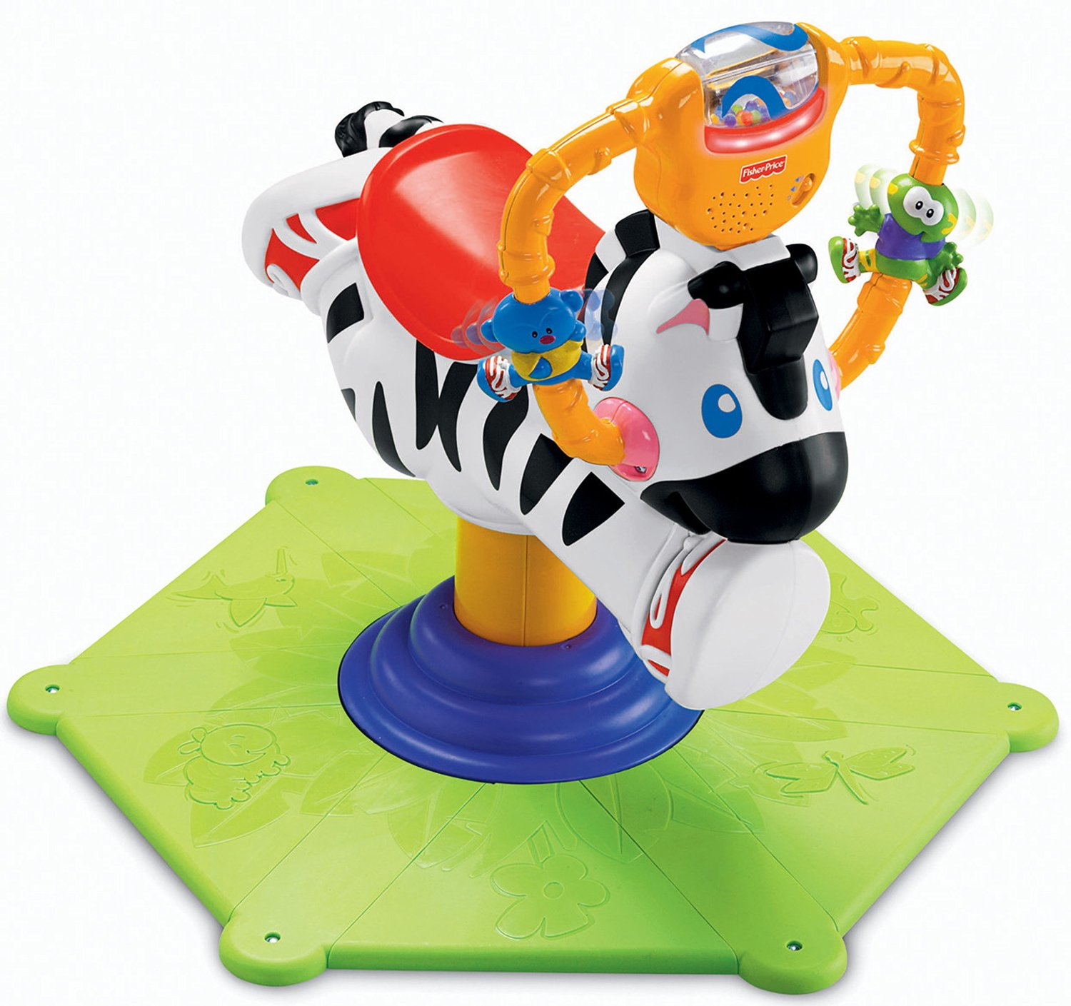ม้าลายดึ๋งดั๋ง Fisher-Price Go Baby Go! Bounce & Spin Zebra