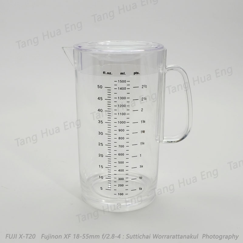 เหยือกน้ำพร้อมฝา มีขีด PN411-PS ขนาด 1500 มล.