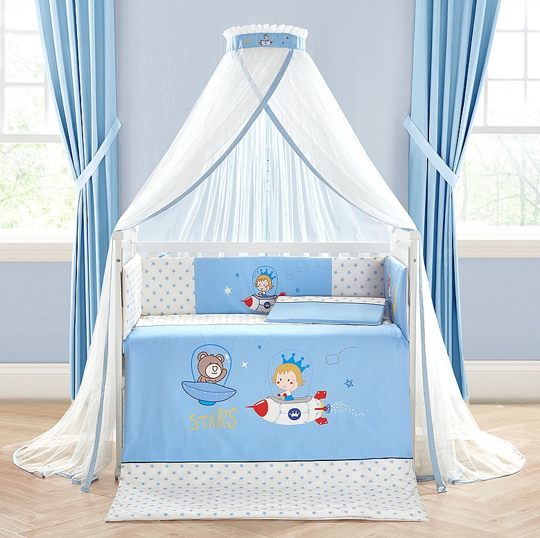 TP21111 มุ้งกระโจมคลุมเตียงเด็ก แบบตัวหนีบขอบเดียง