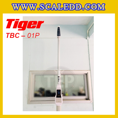 เครื่องวัดองค์ประกอบในร่างกาย เครื่องชั่งน้ำหนักคน200kg เครื่องชั่งน้ำหนักและวัดส่วนสูง 210 เซ็นติเมตร พิกัดน้ำหนัก 200kg ค่าละเอียด 50g ยี่ห้อ TIGER รุ่น TBC-01P